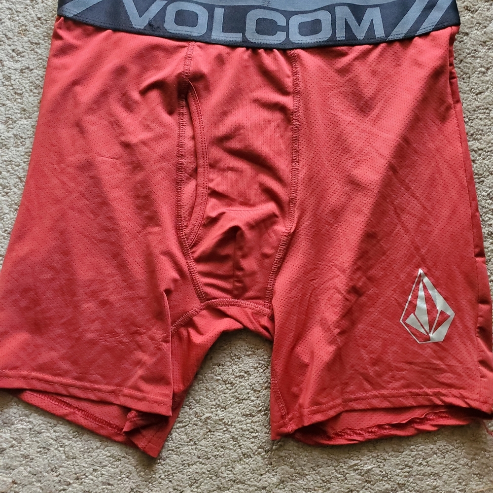 Volcom Men's Red Boxer Briefs